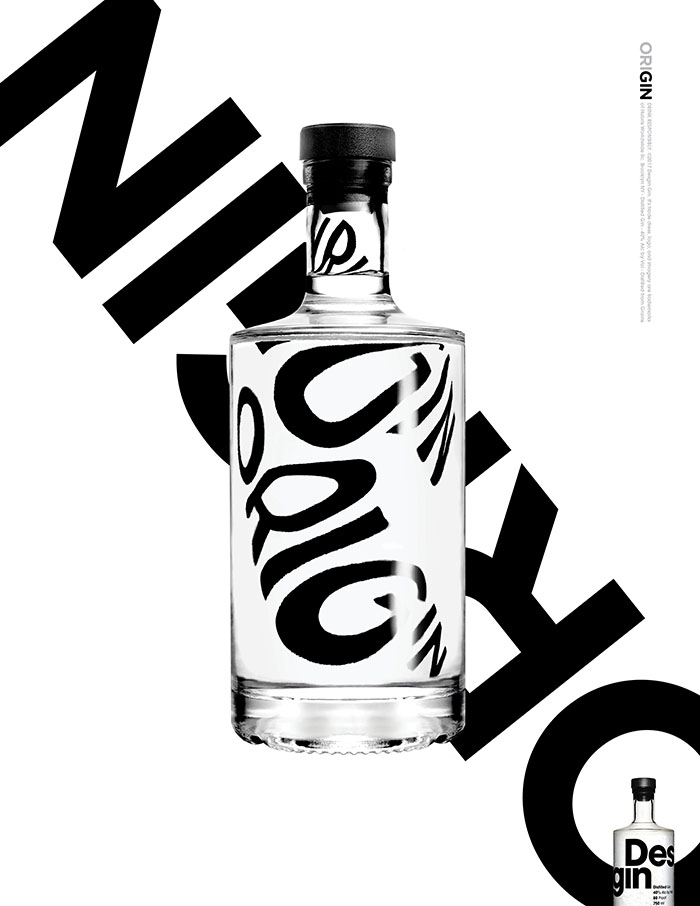 image of liquor bottle poster