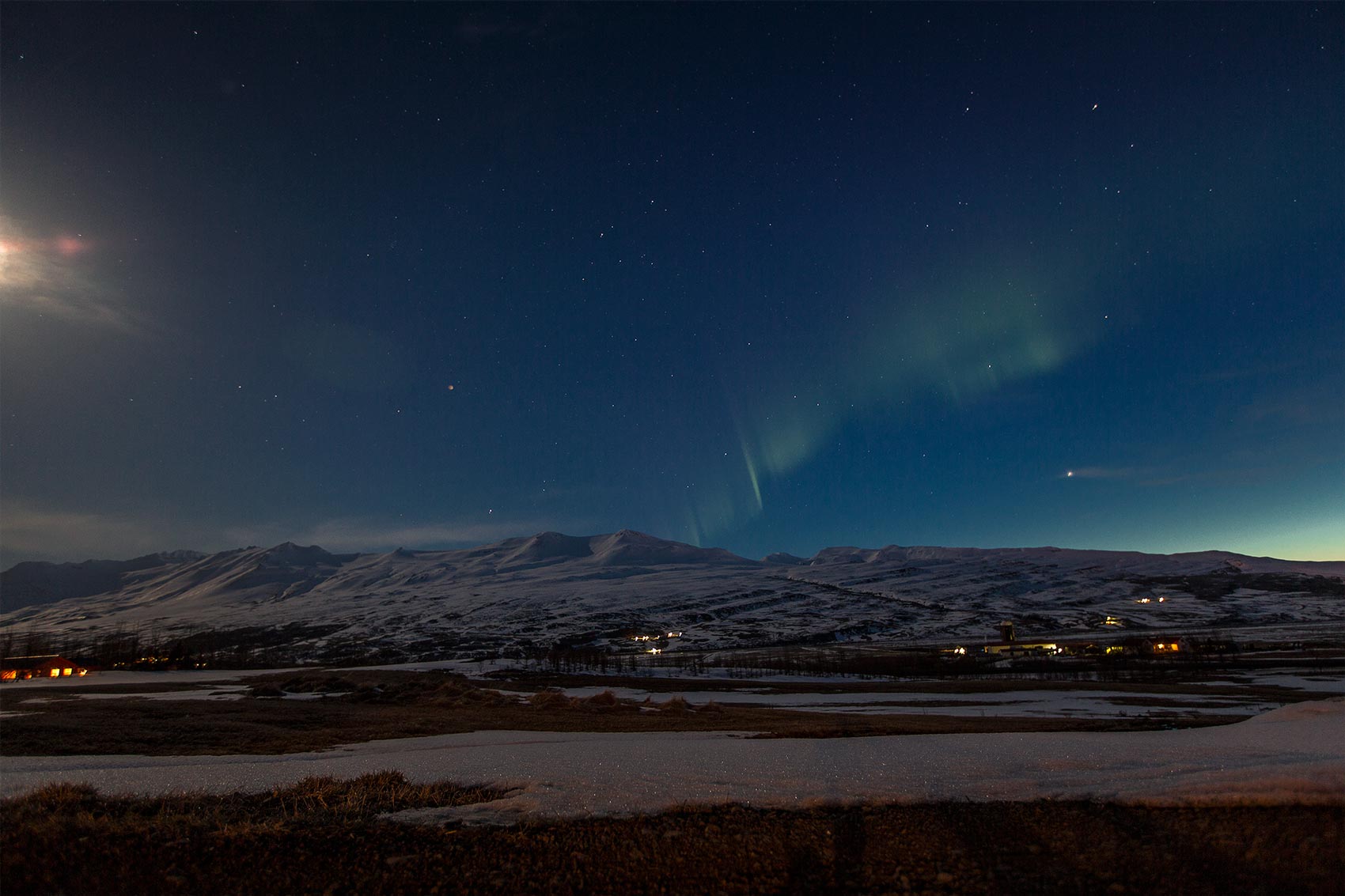 image of northern lights