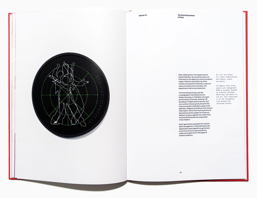 Photo of a book of patches