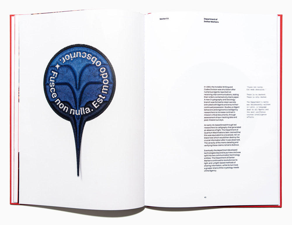 Photo of a book of patches