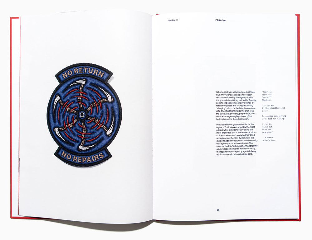 Photo of a book of patches