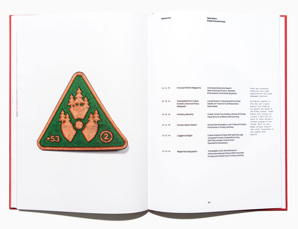 Photo of a book of patches