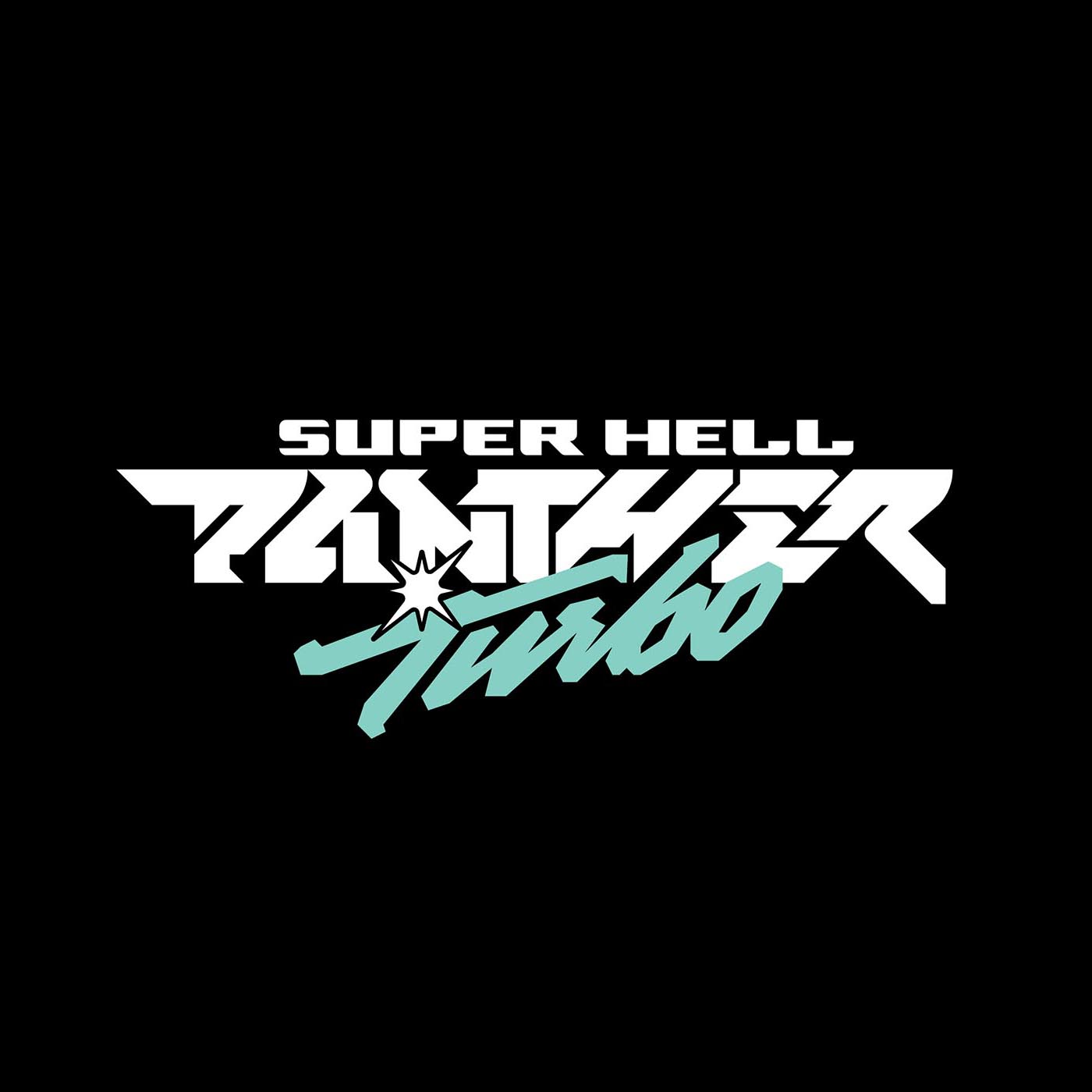 illustration of super hell panther turbo logo
