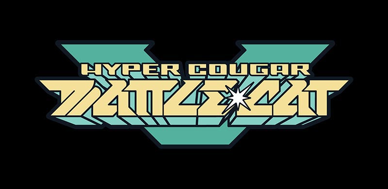 illustration of hyper cougar battle cat logo