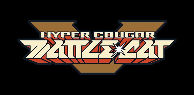 illustration of hyper cougar battle cat logo