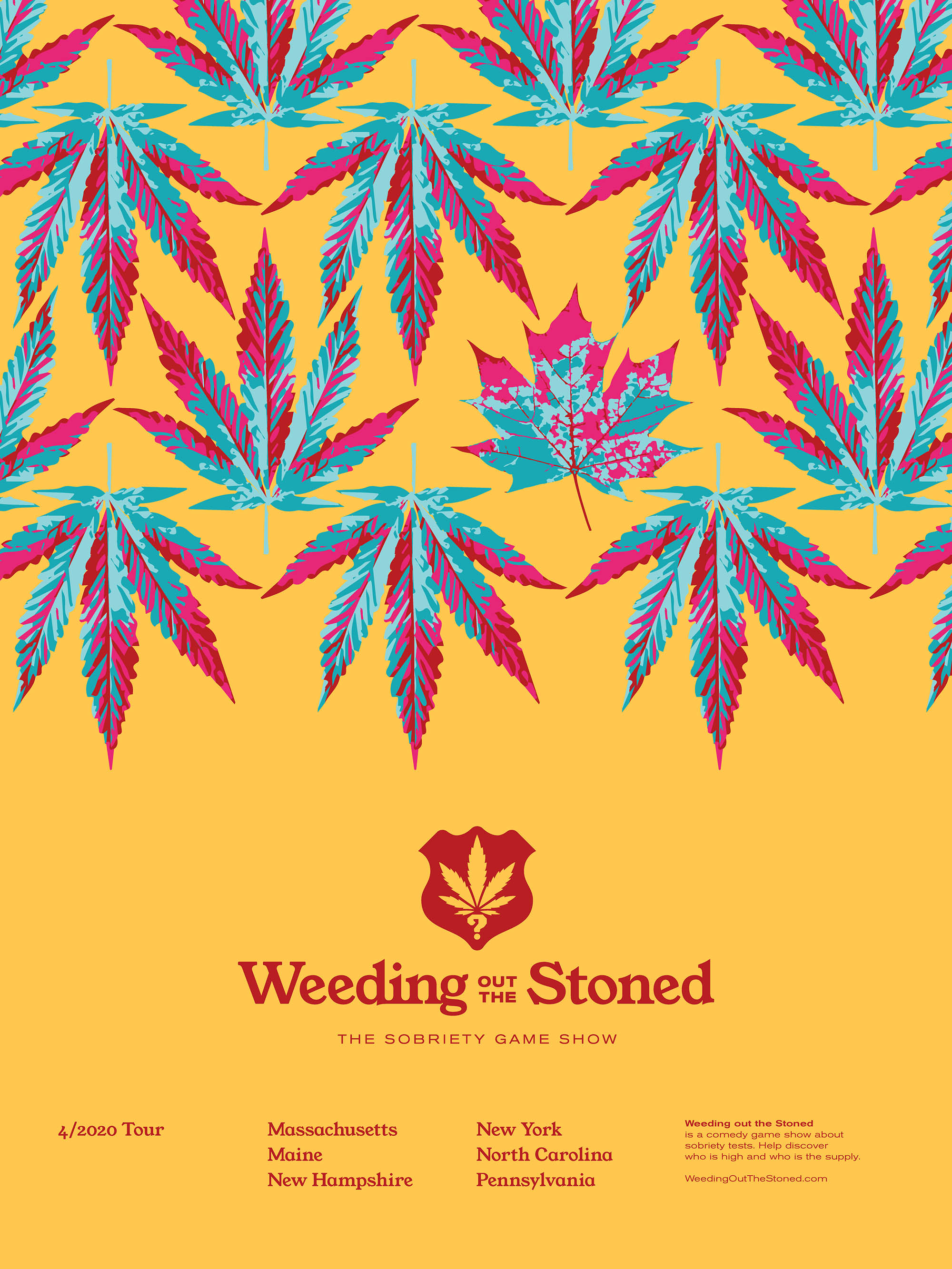 image of weeding out the stoned poster